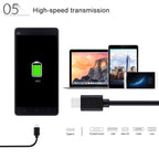 HAWEEL 1m USB-C / Type-C to USB 2.0 Data & Charging Cable — view 8