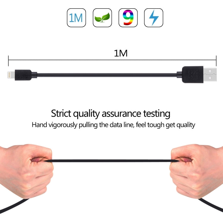 4 PCS HAWEEL 1m High Speed 8 pin to USB Sync and Charging Cable Kit for iPhone, iPad — view 5