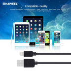 4 PCS HAWEEL 1m High Speed 8 pin to USB Sync and Charging Cable Kit for iPhone, iPad — view 6