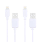 2 PCS HAWEEL 1m High Speed 8 pin to USB Sync and Charging Cable Kit for iPhone, iPad — view 3