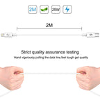 HAWEEL 25W 3A USB-C / Type-C to 8 Pin PD Fast Charging Cable for iPhone, iPad, Cable Length: 2m — view 3