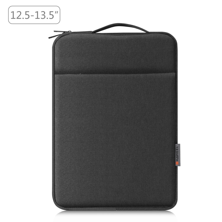 HAWEEL Laptop Sleeve Case Zipper Briefcase Bag with Handle for 12.5-13.5 inch Laptop — view 9