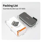 For Insta360 X6 Sunnylife Portable Carrying Protective Bag Essentials Bundle Case — view 8
