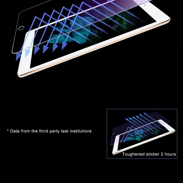 0.33mm 9H 2.5D Anti Blue-ray Explosion-proof Tempered Glass Film for iPad 4 / 3 / 2