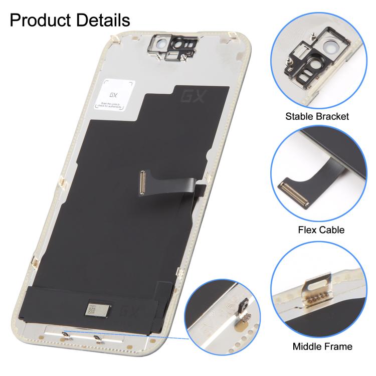 GX Hard OLED Screen For iPhone 15 Pro