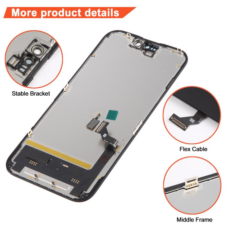 For iPhone 15 DD Soft OLED Screen