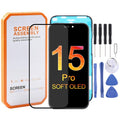 HXL Soft OLED Screen For iPhone 15 Pro