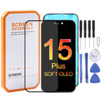 HXL Soft OLED Screen For iPhone 15 Plus