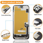 HXL Soft OLED Screen For iPhone 15 Plus