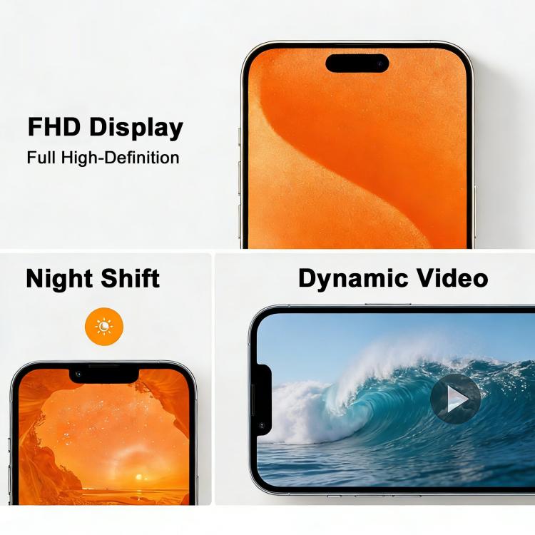 HXL Soft OLED Screen For iPhone 15 Plus