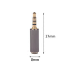 10 PCS CTIA and OMTP Earphone Microphone Universal System Conversion Plug — view 5