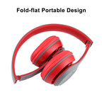 P47 Foldable Wireless Bluetooth Headphone with 3.5mm Audio Jack, Support MP3 / Call