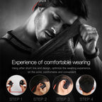 J2 Bluetooth 4.2 Binaural Hanging Type Wireless Sports Bluetooth Earphone, Built-in Memory