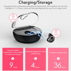 X7 Bluetooth 4.1 Mini Invisible Wireless Sports Bluetooth Earphone with Charging Box