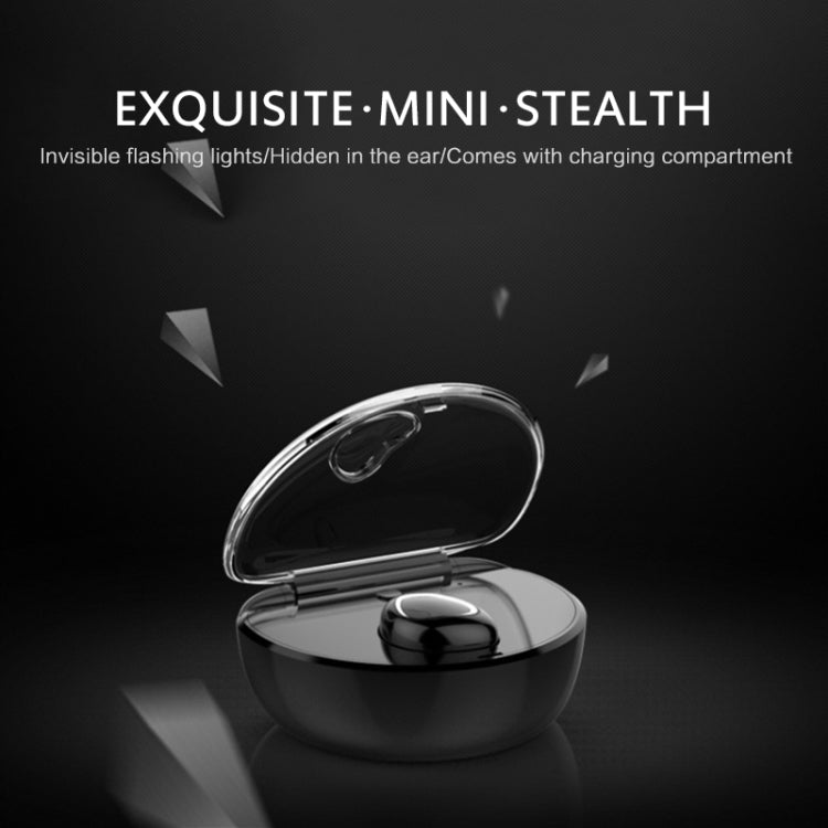 X7 Bluetooth 4.1 Mini Invisible Wireless Sports Bluetooth Earphone with Charging Box