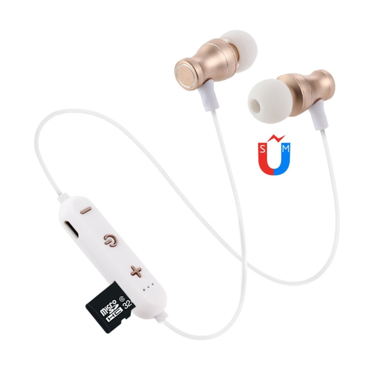 F11 Bluetooth 4.2 Hanging Neck Design Bluetooth Headset, Support Music Play & Switching & Volume Control & Answer — view 7