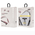 F106 Bluetooth 4.2 Hanging Neck Design Bluetooth Headset, Support Music Play & Switching & Volume Control & Answer