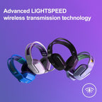 Logitech G733 LIGHT SPEED Wireless RGB Gaming Headset — Purple