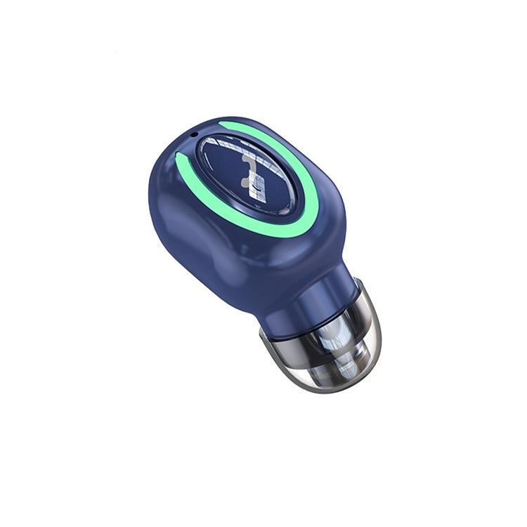 tooth 5.1 Business Style In-ear Stereo Wireless Bluetooth Earphone, M9 Blue