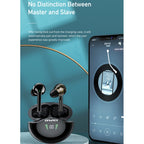 awei T12P Bluetooth 5.1 LED Display Wireless Bluetooth Earphone