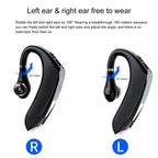 DS800 Bluetooth 5.0 Universal Hanging Ear Style Business Sports Wireless Bluetooth Earphone, Upgrade Version — Black