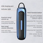 E1 Smart Noise Reduction Unilateral Ear-mounted Bluetooth Earphone — view 6