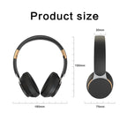 07S Folding Sports Computer Games Wireless Bluetooth V5.0 Headset with Mic — Red