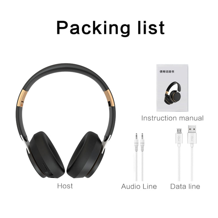 07S Folding Sports Computer Games Wireless Bluetooth V5.0 Headset with Mic — White
