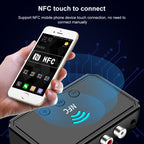 T36 NFC Bluetooth 5.0 Receiver Transmitter Headset Car Audio Player — view 5