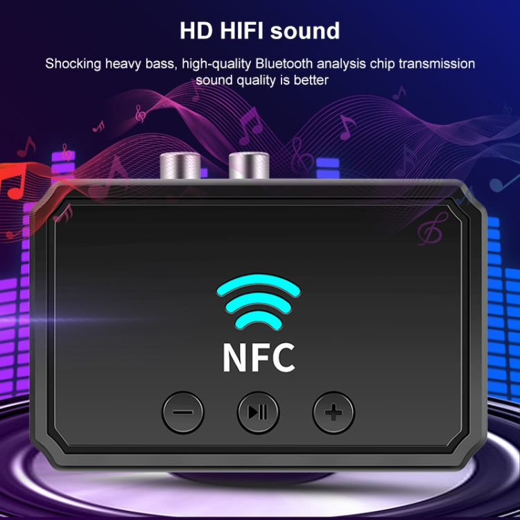 T36 NFC Bluetooth 5.0 Receiver Transmitter Headset Car Audio Player — view 7