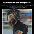 T33 3.5mm Interface Music Call Motorcycle Helmet Wired Headphone, Length: 1.2m — view 8