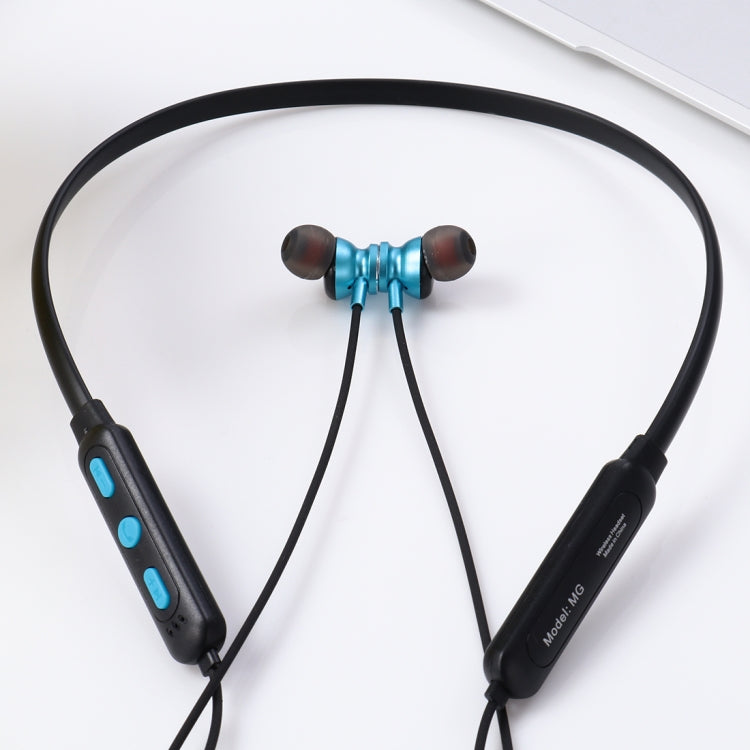 MG-G24 Bluetooth 4.2 Sport Wireless Bluetooth Earphone, Support Card — Silver