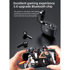 awei T28P Bluetooth V5.0 TWS Ture Wireless Sports LED Display Headset with Charging Case — view 4