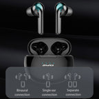awei T15 TWS Bluetooth V5.0 Ture Wireless Sports Headset with Charging Case — view 7
