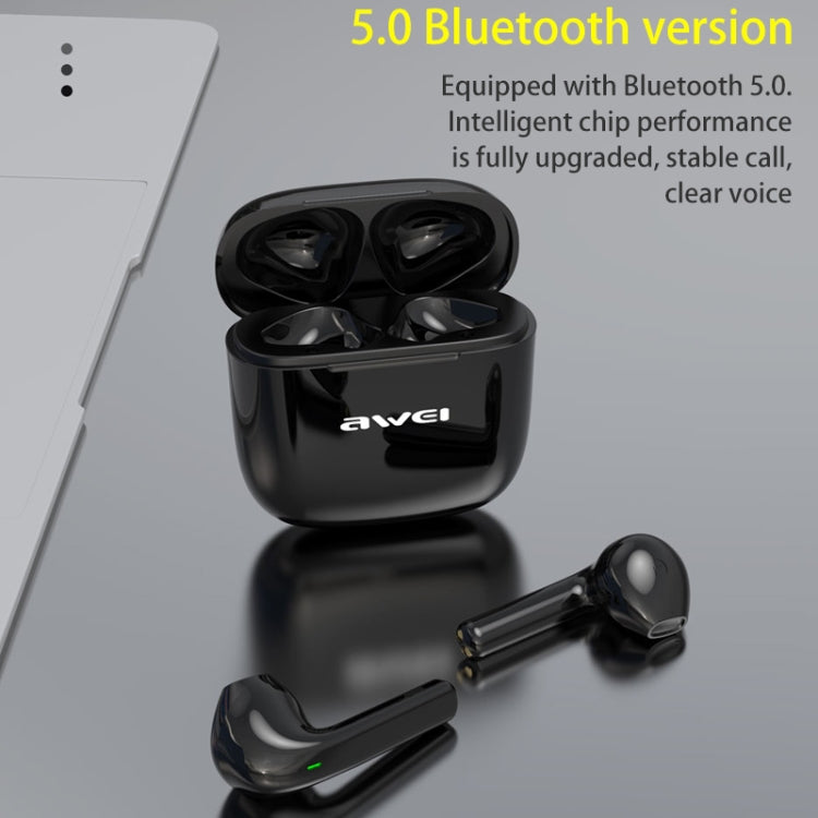 awei T26 Pro TWS Bluetooth V5.0 Ture Wireless Sports Headset with Charging Case — view 5