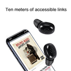 DT-4 IPX Waterproof Bluetooth 5.0 Wireless Bluetooth Earphone with 350mAh Magnetic Charging Box, Support for Calling — view 4