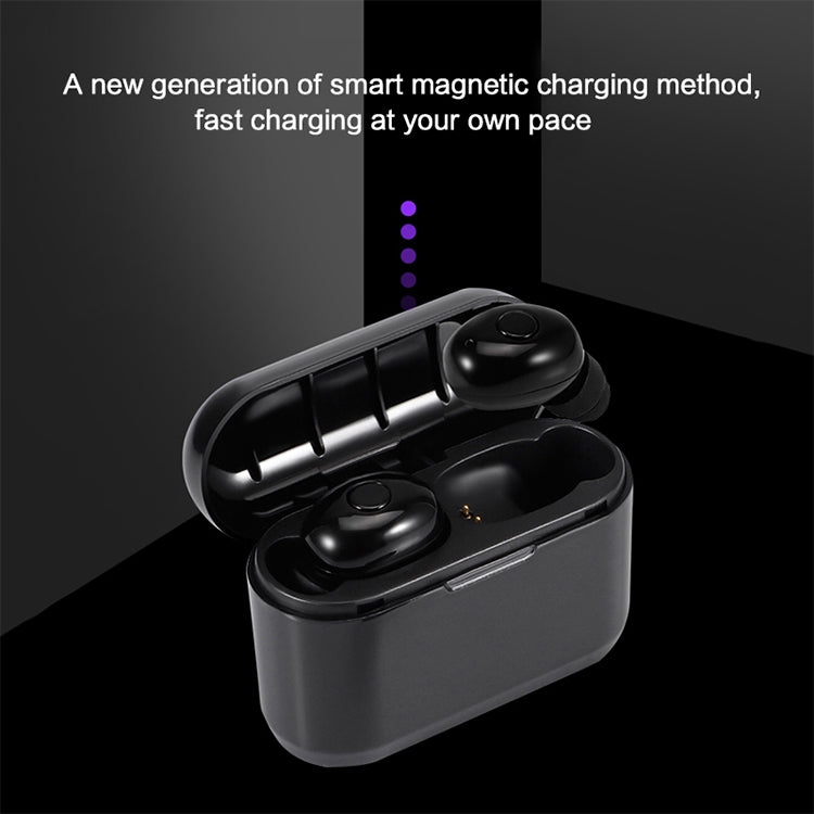 DT-4 IPX Waterproof Bluetooth 5.0 Wireless Bluetooth Earphone with 350mAh Magnetic Charging Box, Support for Calling — view 8