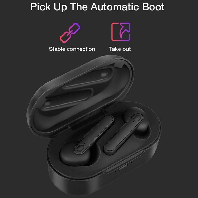 DT-5 IPX Waterproof Bluetooth 5.0 Wireless Bluetooth Earphone with Magnetic Charging Box, Support Call & Power Bank Function — view 9