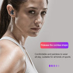 DT-14 Wireless Two Ear Bluetooth Headset Supports Touch & Smart Magnetic Charging & Power On Automatic Pairing — view 9