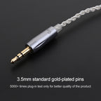 TRN Silver Plated Upgrade Cable Headphones Cable with A2DC Connection for TRN V10 V20 Earphone — view 7