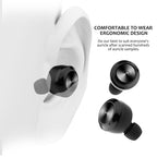 BTH-A6 Wireless Bluetooth 5.0 Earphone with Magnetic Charging Box — White