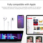 8 Pin Plug Wired Earphone, Support Calls and Music, Cable Lengrh: 1.2m — view 6