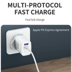 IVON AD52 18W USB-C / Type-C + USB Dual Port PD Fast Charge — view 8
