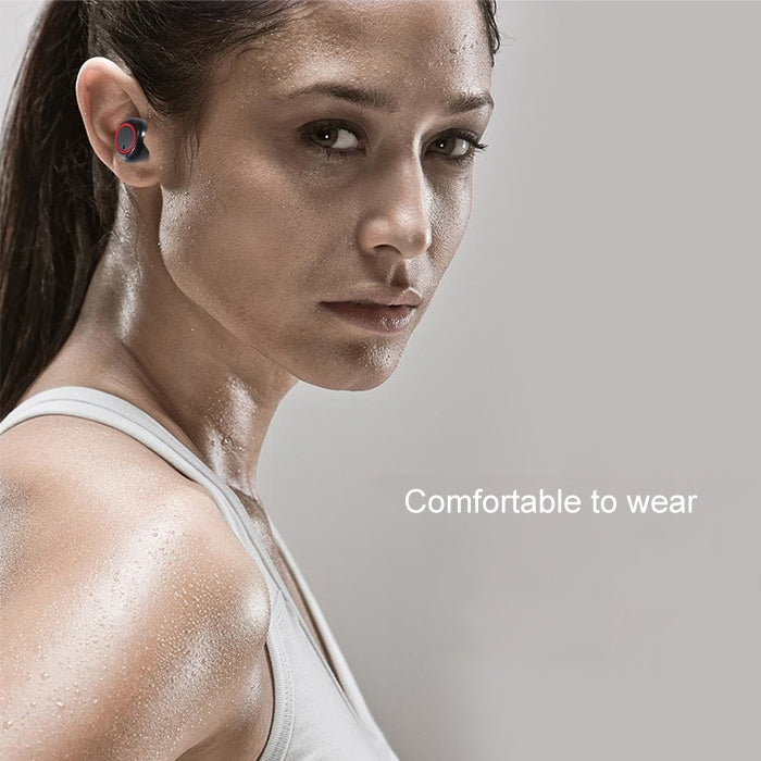 BTH-K08 TWS V5.0 Wireless Stereo Bluetooth Headset with Charging Case — view 9
