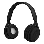 Y08 Hifi Sound Quality Macaron Bluetooth Headset, Supports Calling & TF Card & 3.5mm AUX — Black