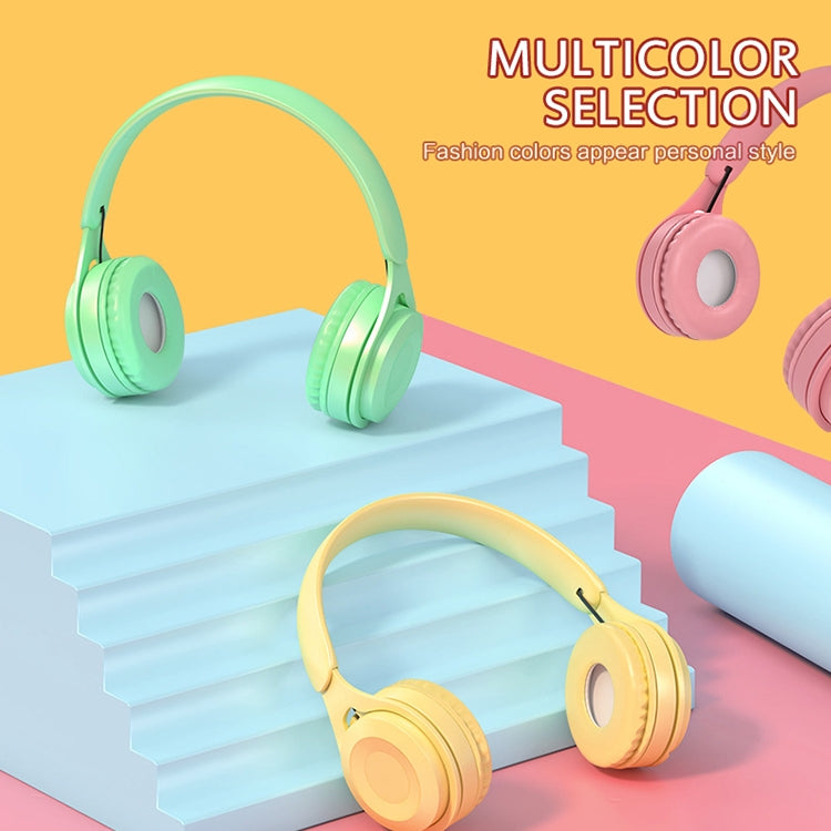 Y08 Hifi Sound Quality Macaron Bluetooth Headset, Supports Calling & TF Card & 3.5mm AUX — view 11