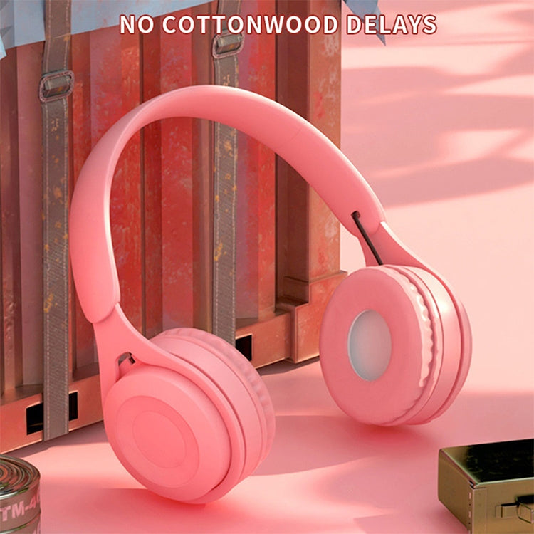 Y08 Hifi Sound Quality Macaron Bluetooth Headset, Supports Calling & TF Card & 3.5mm AUX — view 10