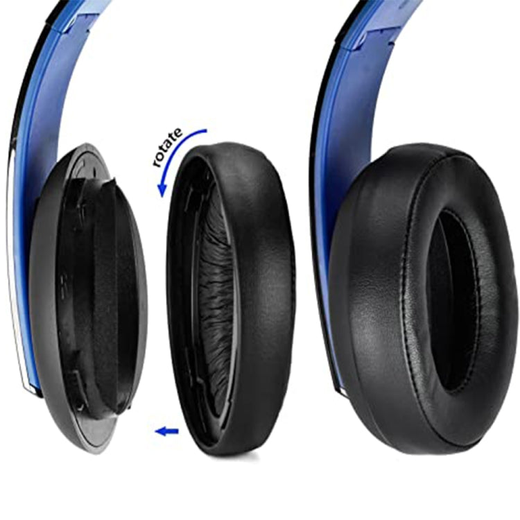 2pcs Soft Earmuff Headphone Jacket for Sony PS4 Gold Wireless Stereo Headset — view 5
