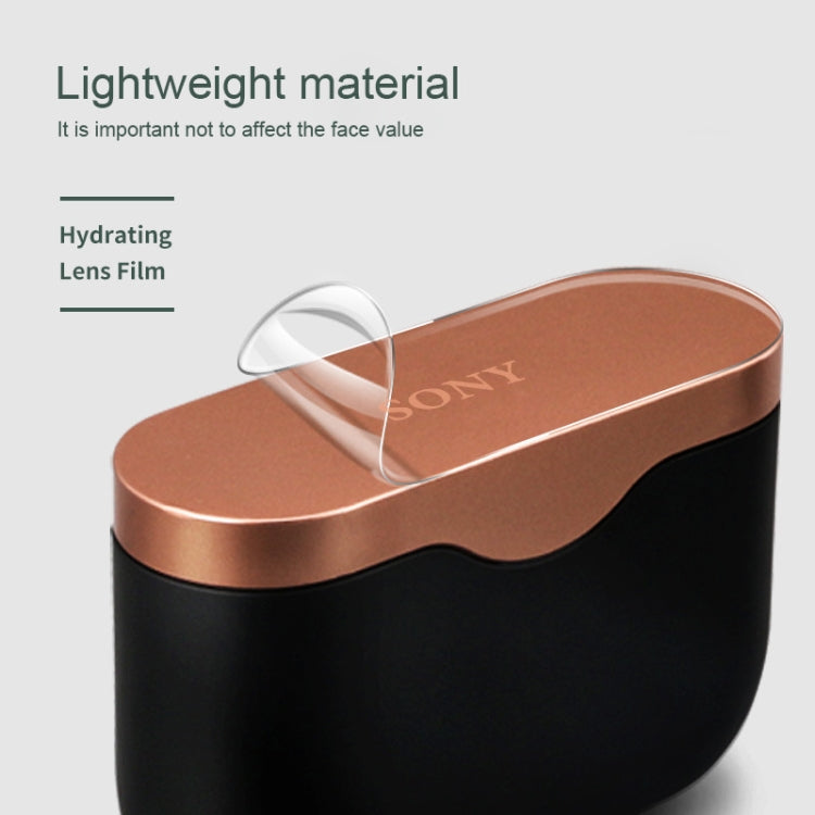 For Sony WF-1000XM3 Bluetooth Earphone Transparent Protective Sticker — view 3