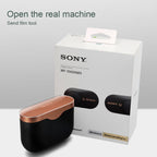 For Sony WF-1000XM3 Bluetooth Earphone Transparent Protective Sticker — view 5